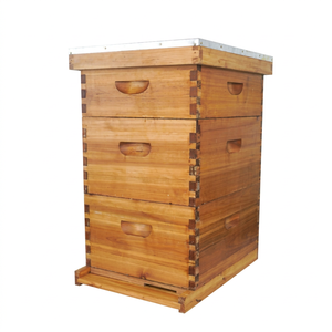 Nueva Colmena Langstroth MengerBee de 30 Cuadros, de Abeto Chino con Revestimiento de Cera, en Stock Local de EE. UU., Color Madera, 1 Año de Garantía, Envío Rápido - Product Image 1