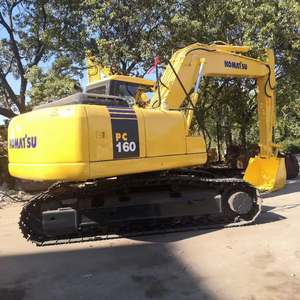 Excavatrice utilisée KOMATSU PC160-7 des prix bon marché excellente représentation Excavatrice utilisée KOMATSU à vendre - Product Image 1