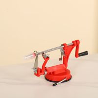 Drie-In-Één Manuele Fruitschiller Coring En Snijmachine Multifunctioneel Huishoudelijk Appelschiller Artefact