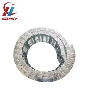 Steel metallic cable drag chain with support plate Fully Closed Type Flexible Stainless Cable Drag Chain With Metal