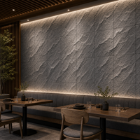 Panneau mural en PU imitation pierre empilée beige WYRAX 600x600mm, revêtement de façade, revêtement mural, vente en gros pour projets