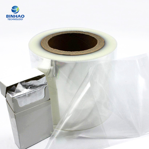 Multiple Extrusion Transparent BOPP Film <strong>Roll</strong> Soft <strong>Cellophane</strong> for Queen Size Cigarette Packaging - Product Image 1