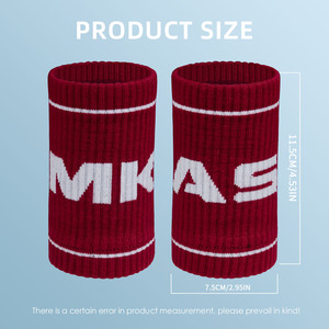 LADYGLOW Venta Directa de Fábrica Soporte de Muñeca Personalizado <span class=keywords><strong>para</strong></span> Fitness, Muñequera Deportiva Absorbente de Sudor <span class=keywords><strong>para</strong></span> Levantamiento de Pesas y Gimnasio - Product Image 4