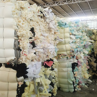 Déchets de mousse PU de haute qualité et à bas prix, recyclez les déchets d'éponge de mousse pour la fabrication de mousse rebondie