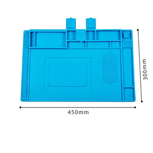 Tampon en silicone TE603 Tapis de soudure isolant résistant à la chaleur Kit d'outils de réparation de téléphone portable Plate-forme d'entretien Tampon en caoutchouc de soudage - Product Image 1