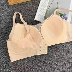 Có Thể Điều Chỉnh Một Mảnh Sexy Ren Áo Ngực Chuyển Đổi Dây Đeo <span class=keywords><strong>Push</strong></span>-up Halter Rhinestone Bow Thoáng Khí Dệt Kim Dệt Nút Dây Miễn Phí - Product Image 4