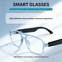 Lunettes Intelligentes Cenyuan 2025 à Changement de Couleur, Contrôle Tactile, Traduction, Chargement Magnétique, Batterie 65mA, Appels et Musique