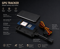Dispositivo Inteligente HST GT06 2G con GPS, Detección ACC, Ubicación en Tiempo Real, Alerta de Exceso de Velocidad, Almacenamiento en la Nube, Montaje en el Tablero, Aplicación Android