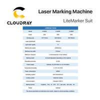 Machine de marquage Laser à Fiber nuages, dispositif de marquage avec couvercle de protection pour le bricolage