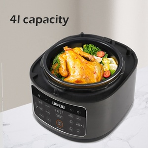 Friteuse à Air avec couvercle détachable, 4l, w, <span class=keywords><strong>appareil</strong></span> de <span class=keywords><strong>cuisson</strong></span> instantané, <span class=keywords><strong>tout</strong></span> <span class=keywords><strong>en</strong></span> <span class=keywords><strong>un</strong></span> - Product Image 2