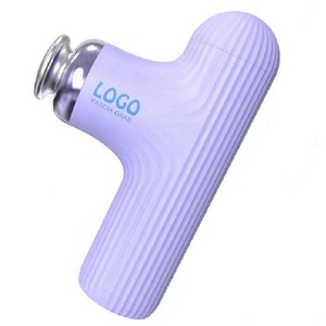 Mini pistolet de massage léger et portable de 236g, appareil électrique de relaxation musculaire avec 12 niveaux de vitesse et 5 têtes de massage pour la maison - Product Image 2