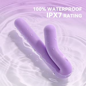 Vibratore Rabbit Bunny Worm a Doppia Stimolazione, Silicone, 5 Velocità per Punto G e Clitoride, Impermeabile IPX7, Ricaricabile USB, OEM ODM - Product Image 3