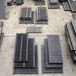 Placas de cubierta de rejilla de drenaje de Metal resistente de estilo moderno Material de acero duradero para parques de villas al aire libre - Product Image 4