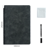 Vente en gros Mémo Étudiant Projet de Planificateur Étanche Réutilisable Écriture Smart Notebook avec Tableau Blanc Marqueur Stylo