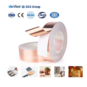 Nastro Adesivo in Rame Dorato Tino DN-<span class=keywords><strong>CA</strong></span> per Conduzione Elettrica/Autoadesivo - Lunghezza 50M Resistente al Calore Schermatura EMI per Elettronica - Product Image 2