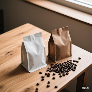 Túi cán màng mờ thân thiện với môi trường, bao bì thực phẩm, túi đựng trà matcha, túi zip, túi đứng đựng cà phê - Product Image 5