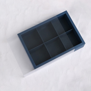 Tái chế kraft giấy Bao bì hộp Cookie Macarons kẹo Pastry món tráng miệng hộp gói với cửa sổ rõ ràng - Product Image 3