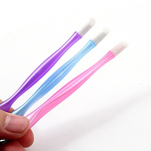 100 unidades <span class=keywords><strong>de</strong></span> herramienta <span class=keywords><strong>de</strong></span> arte <span class=keywords><strong>de</strong></span> uñas <span class=keywords><strong>de</strong></span> doble punta con mango <span class=keywords><strong>de</strong></span> plástico y punta <span class=keywords><strong>de</strong></span> goma dura, empujador y <span class=keywords><strong>limpiador</strong></span> <span class=keywords><strong>de</strong></span> cutículas - Product Image 3