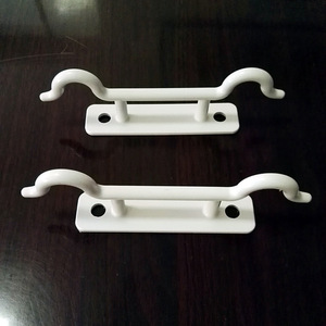 <b>Plastic</b> Urine Bag <b>Hook</b> White ABS Hospital Use Patient Bed Drainage <b>Hook</b> - Product Image 1