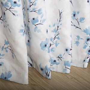 Set di Tende Oscuranti e Trasparenti con Stampa Blu all'Ingrosso - Product Image 6