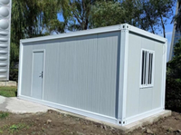 Maison conteneur préfabriquée modulaire moderne pour bureau et habitation, maison conteneur à assemblage rapide avec aménagement personnalisé