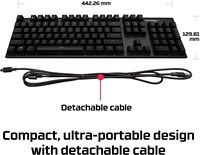 HyperX Keyboard kabel Gaming mekanik RGB, harga grosir asli 100% FPS (ukuran penuh)
