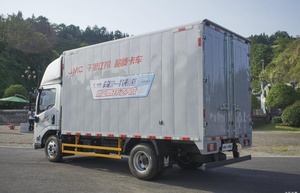 Camion de logistique thermique de JMC 4x2 <span class=keywords><strong>isolation</strong></span> passive de moteur diesel de boîte de cargaison isolée par charge de 5 tonnes - Product Image 5