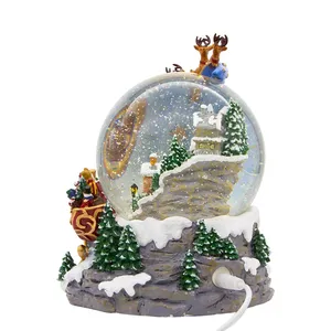 Productos de Navidad de moda Globos de nieve de recuerdo de Navidad de gama alta personalizados de 150mm - Product Image 5
