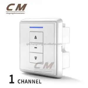 Wholesale Crystal Style 1 Channel Strong Current Wall-mount AC227-01 White Double Routes Radio Receiver