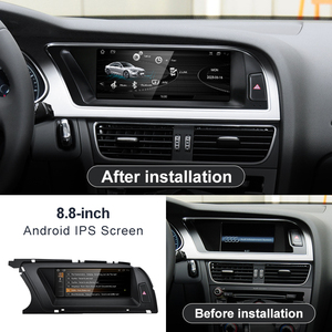 Système intelligent embarqué sans fil Android 13 8 cœurs haute définition 8,8 pouces pour Audi A4 S4 B8, prix usine STWEI - Product Image 5