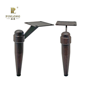 Pinlong Furniture Legs, Metal Hardware, <strong>Bed</strong> and Table Accessories, New Models Launched, L-shaped <strong>Black</strong> <strong>Sofa</strong> Legs - Product Image 3