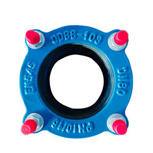 DN50-DN1200 чугунный эластичный шарнир из ПВХ трубы Универсальный фланец с окрашенной утечкой, Соединительный разъем, запасные части, адаптер - Product Image 4