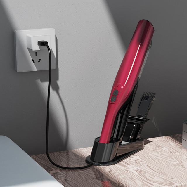 Cordless Rechargeable Handheld Vacuum Cleaner Powerful Suction Pet Hair Carpet Hardwood Floors LED Headlight