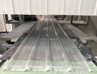 Tôle ondulée ignifuge en PRV pour toiture en fibre de verre, idéale pour ateliers chimiques et usines à structure métallique