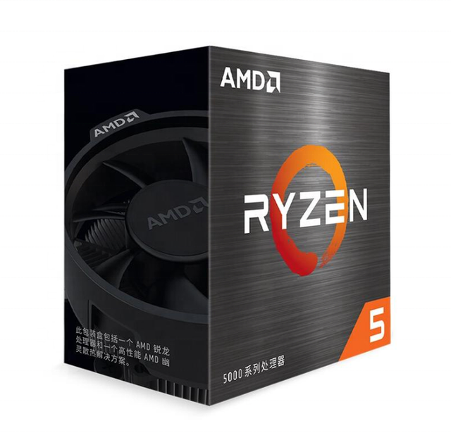 AMD for 5 5600 6-core 12-thread Unlocked Used Desktop Processor DDR4 3200 MT/s 3 Years 9 Nanometers 65W Boxed
