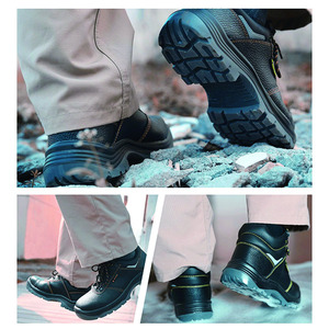 DELTAPLUS <span class=keywords><strong>Scarpe</strong></span> Antinfortunistiche da Uomo con Punta in Acciaio, Antiurto, Antiperforazione, Antistatiche, Tomaia in Pelle Bovina per Settore Elettrico - Product Image 4