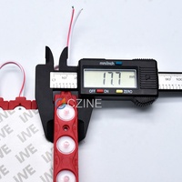 Module LED à injection IP65 8218 12v 2835 3leds 1.5w 150-165lm 160 degrés