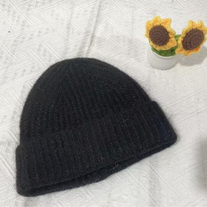 Gorro de lana para mujer, cálido, cortavientos, informal, plegable, antipilling, con banda grande para la cabeza y cobertura para las orejas, rojo - Product Image 2