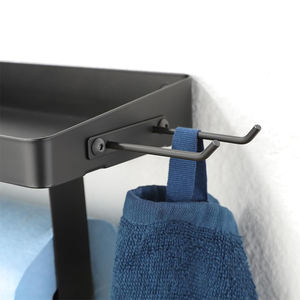 <span class=keywords><strong>Portarrollos</strong></span> de Papel de <span class=keywords><strong>Cocina</strong></span> JH-Mech para Organización de <span class=keywords><strong>Cocina</strong></span> y Garaje, Soporte de Pared de Acero Inoxidable Negro - Product Image 2