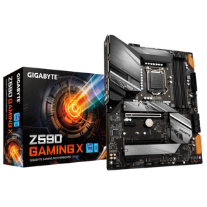 เมนบอร์ดคอมพิวเตอร์ <span class=keywords><strong>Z590</strong></span> <span class=keywords><strong>GAMING</strong></span> <span class=keywords><strong>X</strong></span> 4xDDR4 LGA 1200 รองรับ 11th โปรเซสเซอร์เมนบอร์ดเกม - Product Image 1