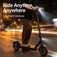 Trottinette électrique pliable longue portée pour adultes, autonomie 25-35 km, batterie lithium 36V, absorption des chocs, robuste