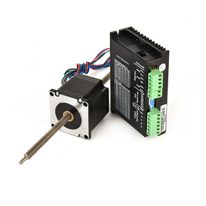 Motor Paso a Paso Lineal <span class=keywords><strong>Nema</strong></span> <span class=keywords><strong>23</strong></span>, Actuador Lineal de <span class=keywords><strong>12v</strong></span>, Motor Paso a Paso con Husillo de Acero - Product Image 3