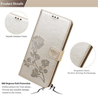 Étuis portefeuille en cuir pour iPhone 17 15 14 13 12 11 Pro Max XR XS 7 8 Plus 16 avec support, coque de protection pour iPhone 15 Plus
