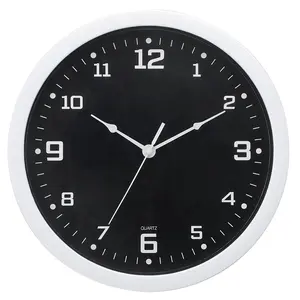 3d Clock Clock Wall Modern Simple Round Design Cheap Promotion Plastic Wall Clock