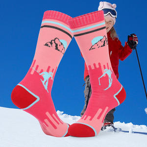 KTS203 vente en gros OEM Logo hiver extérieur <span class=keywords><strong>chaussettes</strong></span> de <span class=keywords><strong>ski</strong></span> pour enfants serviette épaisse bas sport snowboard enfants adolescents <span class=keywords><strong>chaussettes</strong></span> tube - Product Image 1