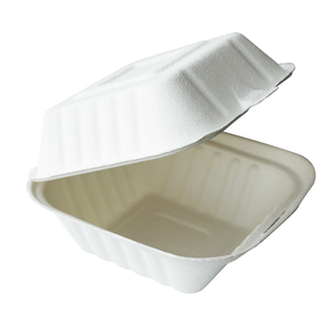 Caja de Hamburguesas Desechable de Bagazo de Caña de Azúcar, Biodegradable, <span class=keywords><strong>para</strong></span> Llevar, Envase de <span class=keywords><strong>Comida</strong></span> Rápida - Product Image 3