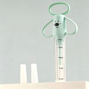Dosificador de Medicamentos para Mascotas 2 en 1 de 20 ml con Compartimento Separado, Escala Graduada y Puntas Suaves para Perros y Gatos - Product Image 2