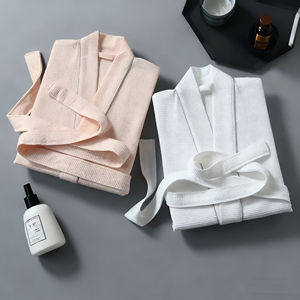 5 स्टार होटल बाथरूम बाथरूम 100% कपास कस्टम लोगो अल्ट्रा सोशोषक थोक औद्योगिक वॉश प्रतिरोधी लंबे स्टेपल कपास बाथरोबे - Product Image 2