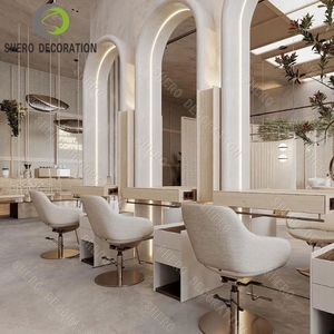 Salon tóc và Thẩm mỹ viện cửa hàng thiết kế, salon tóc hiển thị đứng, đồ nội thất salon tóc hiện đại và Bộ ghế - Product Image 1