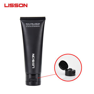 カスタムロゴ入り空化粧品チューブ ブラック メンズ洗顔クリーム 100ML チューブ包装 洗顔料用 - Product Image 4